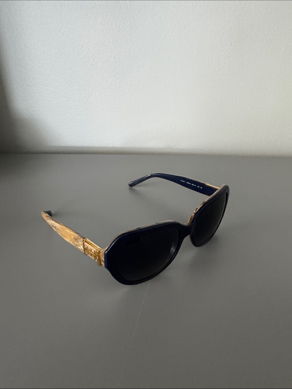 Tory Burch Navy and Gold Women’s Sunglasses